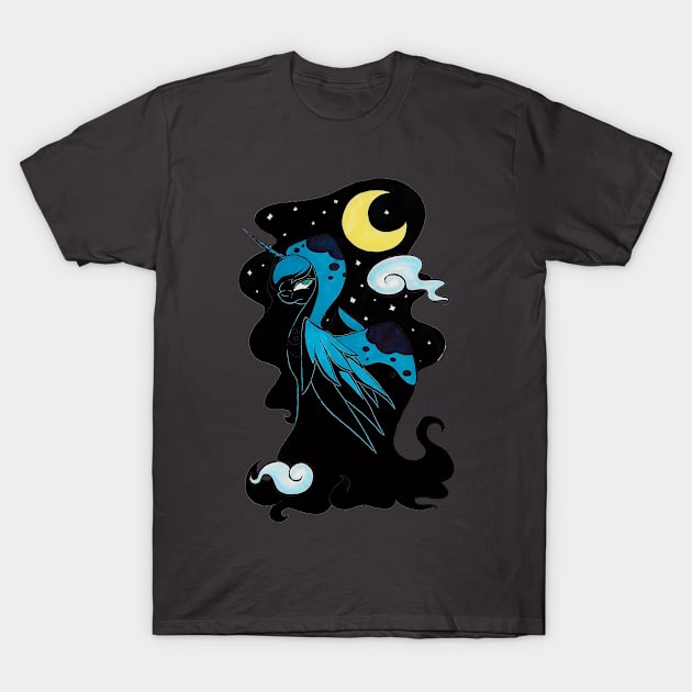 Luna Future T-Shirt by Nekotigerfire